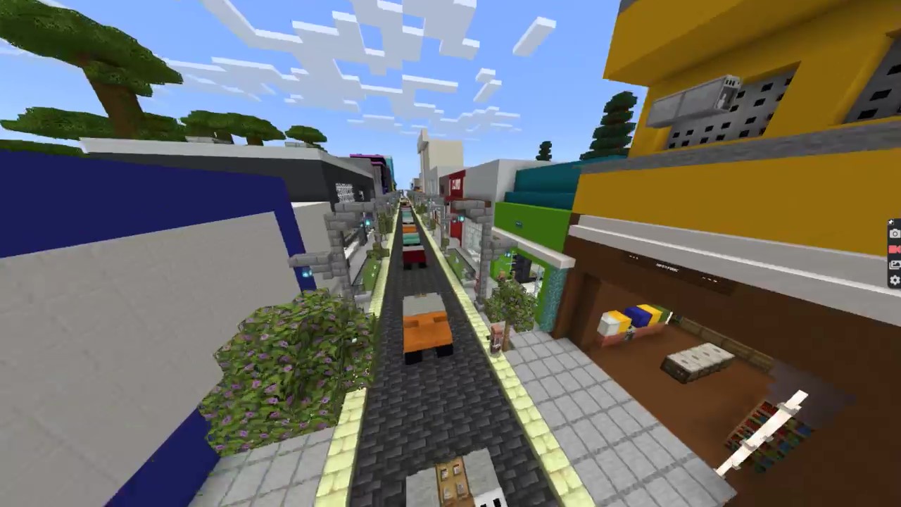 Olhar 67 - Estudantes retratam rua 14 de Julho no ‘Minecraft”