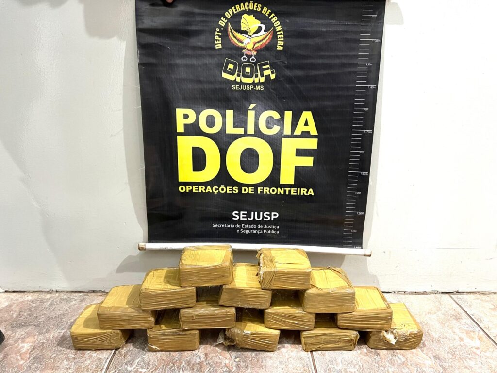 Olhar 67 - DOF apreende cocaína em estepe de veículo e prende mulher em Nova Andradina