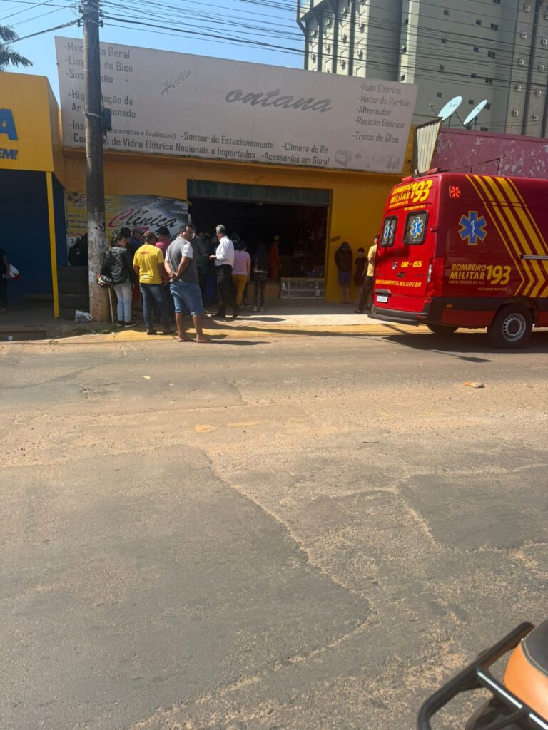 Olhar 67 - Homem morre a tiros dentro de loja de som em Ponta Porã