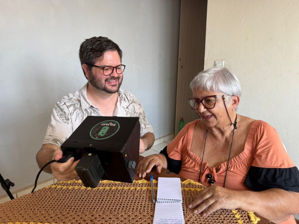 Olhar 67 - Com indígena e idosa, filme ‘A Trovadora e a Poeta’ é gravado em Campo Grande