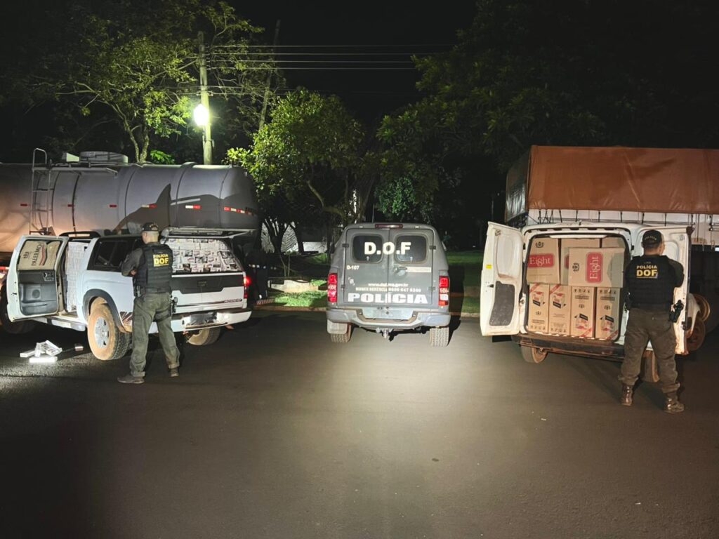 Olhar 67 - DOF apreende 280 mil maços de cigarros em entrepostos de Dourados e Douradina