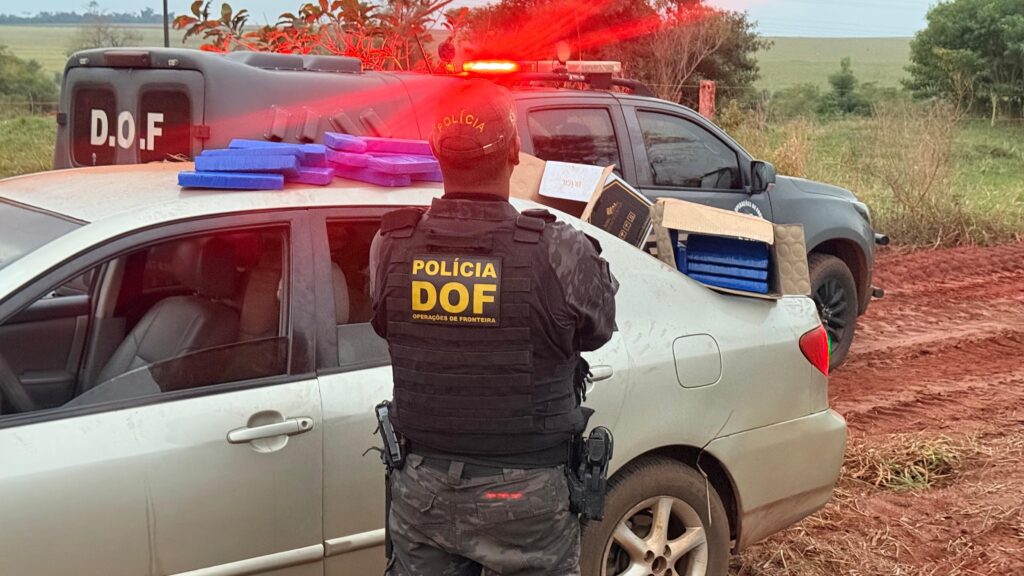 Olhar 67 - Dois presos com 64 quilos de drogas após perseguição em Tacuru